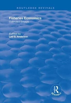 Fisheries Economics, Volume I - 