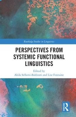 Perspectives from Systemic Functional Linguistics - 