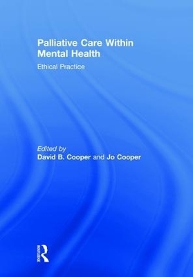 Palliative Care within Mental Health - 