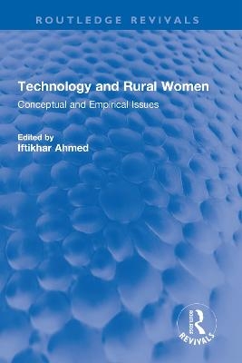 Technology and Rural Women - 