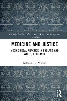 Medicine and Justice - Katherine Watson