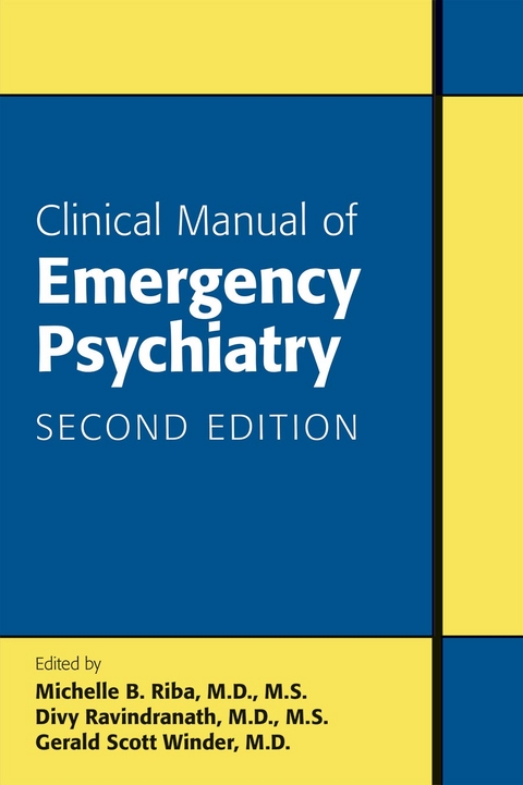 Clinical Manual of Emergency Psychiatry - 