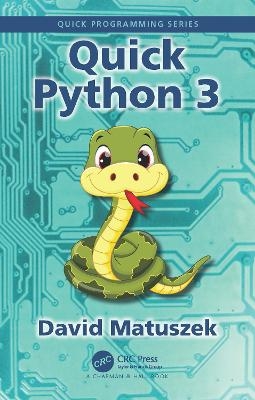 Quick Python 3 - David Matuszek