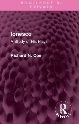 Ionesco - Richard Coe