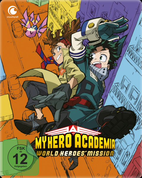 My Hero Academia - The Movie: World Heroes' Mission - DVD (Limited Steelbook Edition)