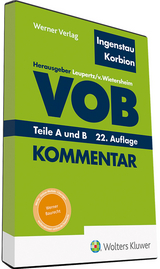 Ingenstau / Korbion, VOB Teile A und B - Kommentar (DVD) - Leupertz, Stefan; Wietersheim, Mark von