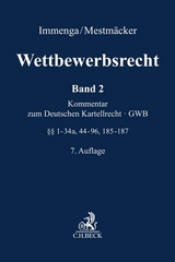 Wettbewerbsrecht Band 2: GWB. Kommentar zum Deutschen Kartellrecht - 