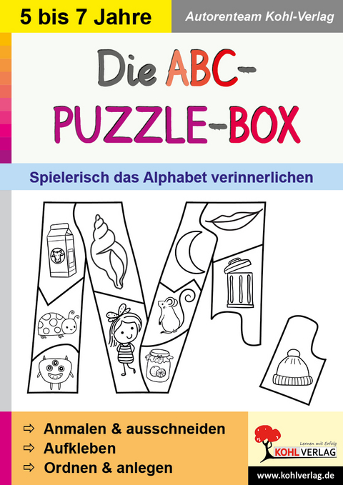 Die ABC-Puzzle-Box -  Autorenteam Kohl-Verlag