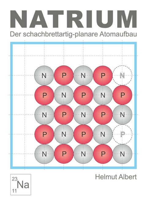 Der schachbrettartig-planare Atomaufbau / Natrium - Helmut Albert