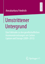 Umstrittener Untergrund - Annabarbara Friedrich