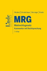 MRG | Mietrechtsgesetz - Nikodem, Thomas; Schneiderbauer, Anna; Weinzinger, Christian; Winalek, Peter