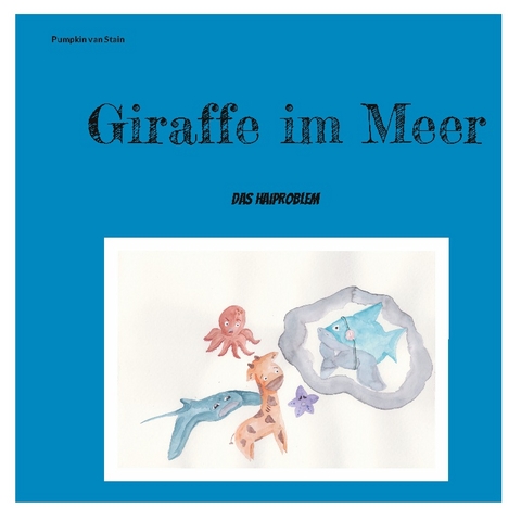 Giraffe im Meer 2 - Pumpkin van Stain