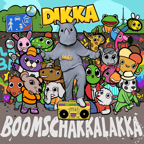 Boom Schakkalakka, 1 Audio-CD -  Dikka
