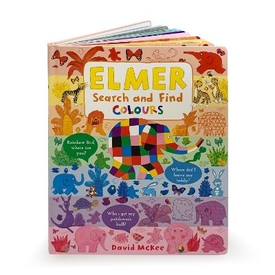 Elmer Search and Find Colours - David McKee