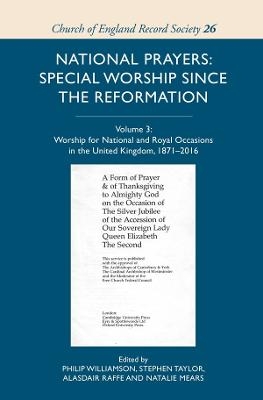 National Prayers: Special Worship since the Reformation - Philip Williamson