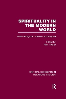 Spirituality in the Modern World - 
