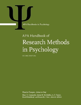 APA Handbook of Research Methods in Psychology - 