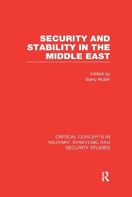 Security and Stability in the Middle East - 