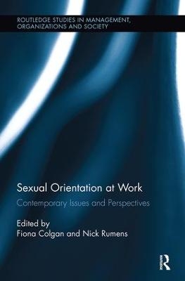 Sexual Orientation at Work - 