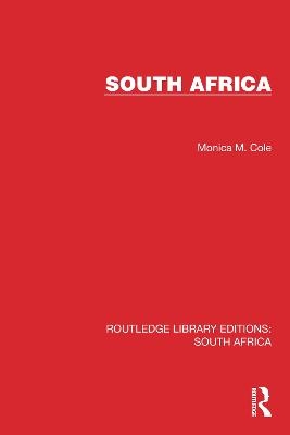South Africa - Monica Cole