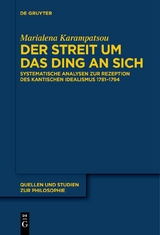 Der Streit um das Ding an sich - Marialena Karampatsou