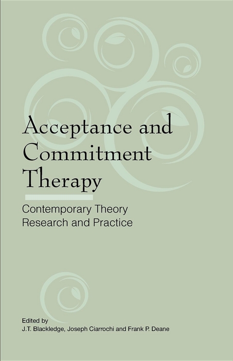 Acceptance and Commitment Therapy - 