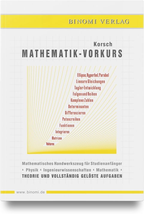 Mathematik - Vorkurs - Hans Jürgen Korsch