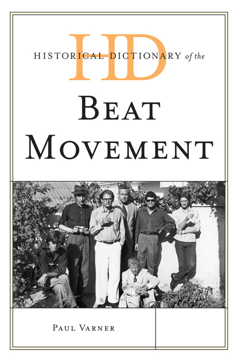 Historical Dictionary of the Beat Movement -  Paul Varner
