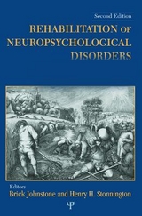 Rehabilitation of Neuropsychological Disorders - Johnstone, Brick; Stonnington, Henry H.