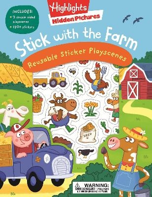 Stick with the Farm Hidden Pictures Reusable Sticker Playscenes -  Highlights