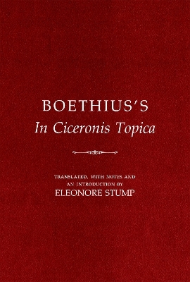 Boethius's "In Ciceronis Topica" -  Boethius