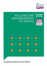 SQE - Wills and the Administration of Estates 2e - Kempton, Jacqueline