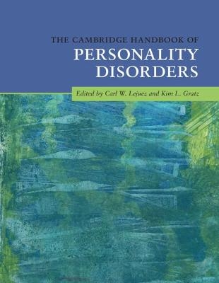 The Cambridge Handbook of Personality Disorders - 