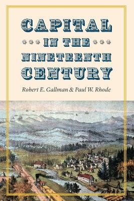 Capital in the Nineteenth Century - Robert E Gallman, Paul W. Rhode