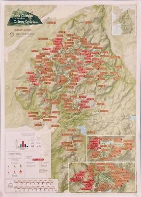 Snowdonia Rock Climbs Collect & Scratch Print -  Maps International