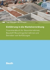 Einführung in die Mantelverordnung - Peter Dihlmann, Bernd Susset