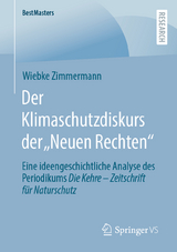 Der Klimaschutzdiskurs der „Neuen Rechten“ - Wiebke Zimmermann