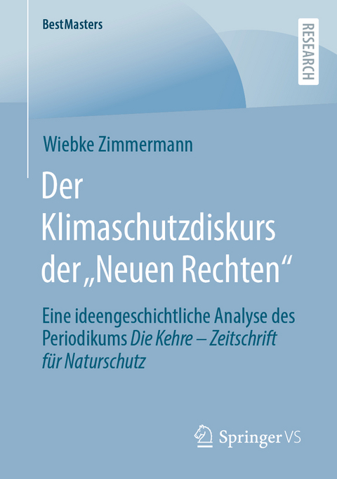 Der Klimaschutzdiskurs der „Neuen Rechten“ - Wiebke Zimmermann