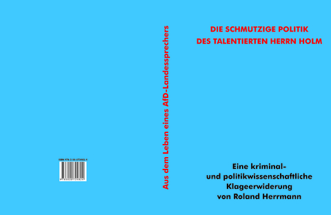 DIE SCHMUTZIGE POLITIK DES TALENTIERTEN HERRN HOLM - Roland Herrmann