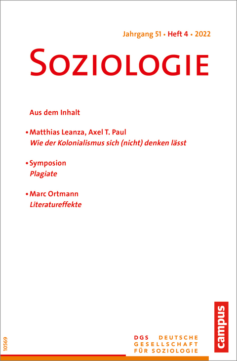 Soziologie 04/2022 - 