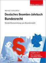 Deutsches Beamten-Jahrbuch Bundesrecht 2023 - Walhalla Fachredaktion