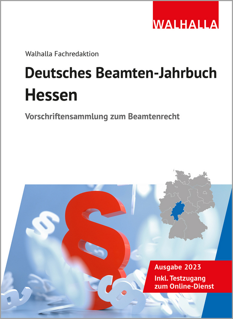 Deutsches Beamten-Jahrbuch Hessen 2023 -  Walhalla Fachredaktion