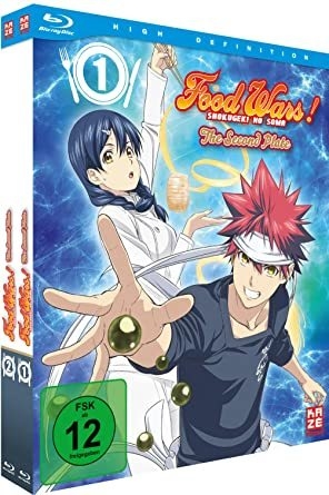 Food Wars! The Second Plate - Gesamtausgabe - Bundle - Vol.1-2 (2 Blu-rays) - Yoshitomo Yonetani