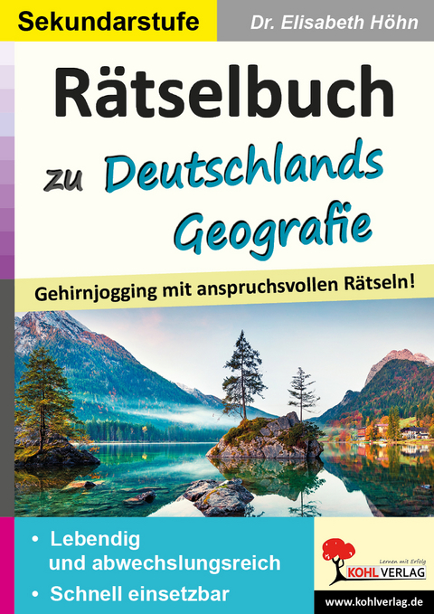 Rätselbuch zu Deutschlands Geografie - Elisabeth Höhn