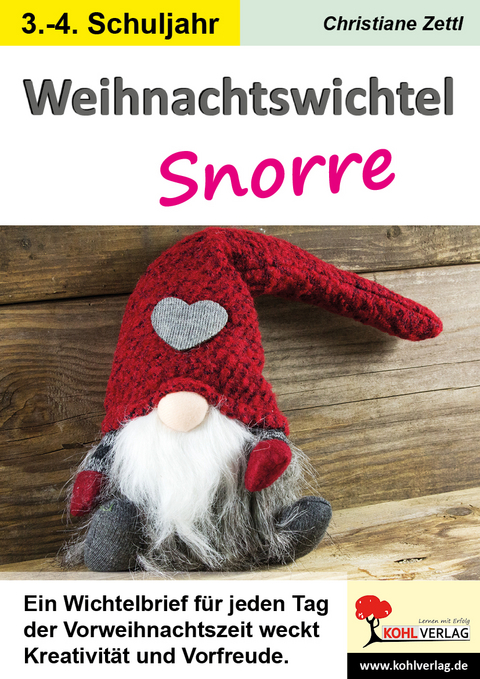 Weihnachtswichtel Snorre - Christiane Zettl