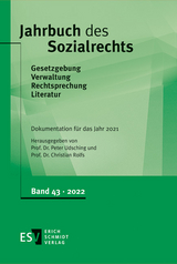 Jahrbuch des Sozialrechts / Jahrbuch des Sozialrechts Dokumentation für das Jahr 2021 - 