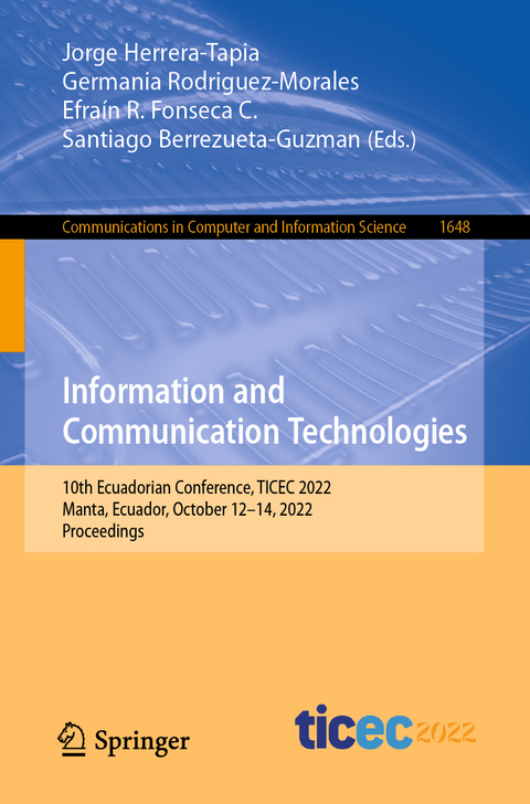 Information and Communication Technologies - 