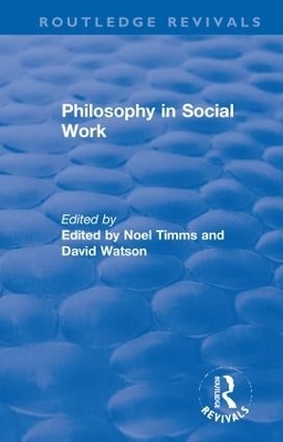 Philosophy in Social Work - 