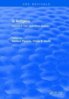 Ia Antigens - David Ferrone