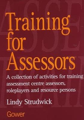 Training for Assessors - Lindy Strudwick